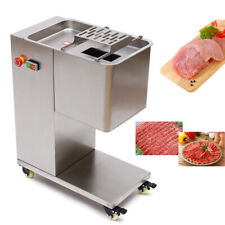 550w Meat Cutter Cutting Machine 3mm Thickness Commercial Meat Slicer 500kgh Us