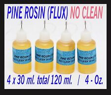 120 Ml Rosin No Clean Soldering Solder Liquid Flux Reflow Needle Tip Bottle