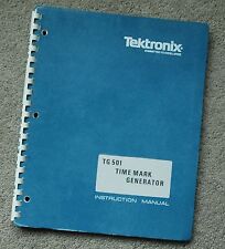 Tektronix Tg501 Service Manual All Schematic Parts 070 1576 01