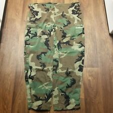 Us Military Chemical Protective Class1 Woodland Camo Suit Pants Size Xl