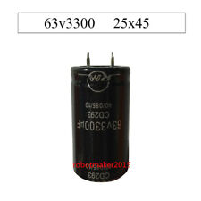 2pins 3300uf 3300mfd 63v 3030 2545 Electrolytic Capacitor Cd296 Series 105