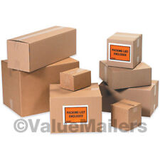 12x8x6 50 Shipping Packing Mailing Moving Boxes Corrugated Cartons