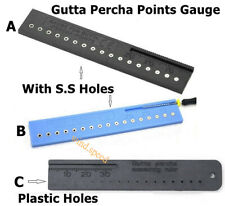 1pc Dental Endodontic Gutta Percha Points Measure Scale Gauge Measuring Ruler