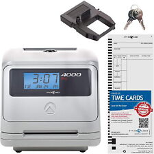 Time Pyramid Auto Totaling Time Clock Automatic Time Card Feed Alignment 50 Empl