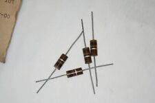 100 Ohm 2 Watt Vintage Allen Bradley Carbon Comp Resistors Full Leads Nos Qty4