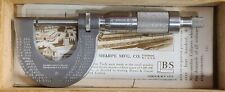 Beautiful Antique Brown Amp Sharpe No 8 Micrometer With Original Box And Papers