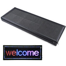 40x15 Outdoor Led Sign Scrolling Message Board 3 Color Display For Advertising