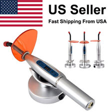 1pc Dental Wireless Cordless Led Cure Curing Light Lamp 2000mw 5w Resin Cure Usa
