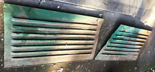 Oliver 88 Tractor Engine Side Curtains Panels Tractor Parts Removed From Oliver