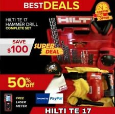Hilti Te 17 Hammer Drill Excellent Condition Made In Germany Free Laser