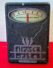 Vintage Bacharach Draft Rite Pocket Gauge Manometer With Case