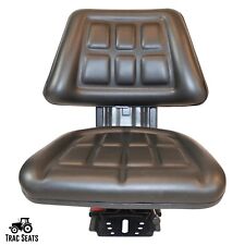 Black Tractor Suspension Seat Fits Ford New Holland 3300 3910 3930 6000 7610