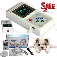 Veterinary Pulse Oximeter Handheld Vet Spo2 Pulse Tongue Probe Softwareus Stock