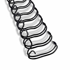 Twin Loop Wire O Variety Pack 50pack Black Binding Wire Metal Spines