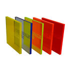 Fluorescent Plastic Perspex Acrylic Sheet Blue Orange Yellow Green Red Live Edge
