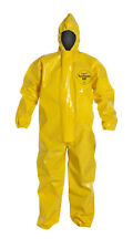 Dupont Tychem Br Chemical Suit Br127tyl 8x Extreme Nbc Protection Size 8x Nip
