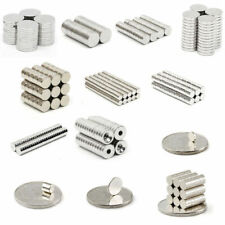 1 100pcs N50 Cylinder Round Discs Ring Hole Magnets Rare Earth Neodymium Magnet