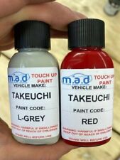 Red Amp Grey Touch Up Paint Kit For Takeuchi Tb210 Tb216 Tb219 Micro Mini Digger
