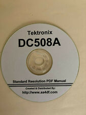 Tektronix Dc 508a 13 Ghz Counter Instruction Manual On Cd