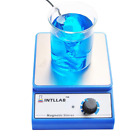 Intllab Magnetic Stirrer Stainless Steel Magnetic Mixer With Stir Bar No Heatin