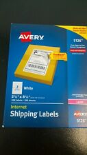 Avery 5126 Internet Shipping Labels With Trueblock 5 12 X 8 12 200 Labels
