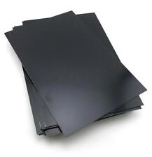 Us Stock 2pcs 15mm X 787 X 984 Black Abs Styrene Plastic Flat Sheet Plate