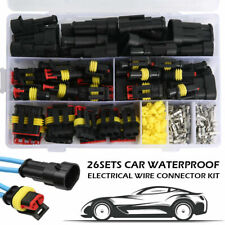 352pcs 26 Sets Car Wire Connector Plug 1 6 Pin Waterproof Electrical Plugs Kits