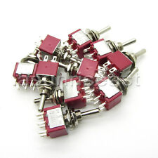 50mini Toggle Switch Dpdt 3 Position On Off On 4 Pin 250v 2a 125v 6a Wholesale