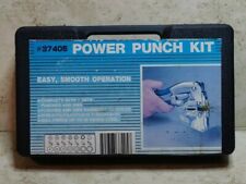 Power Hole Punch Kit Sheet Metal Hand Tool Set Heavy Duty Punch Kit