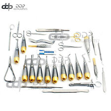 68 Pc Oral Dental Surgery Elevators Forceps Instrument Set Dn 2217