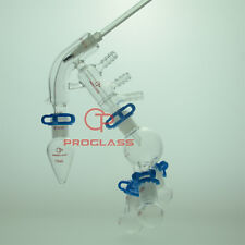 Proglass Glass Jacket Chemistry Lab Glassware Distillation Kit 1420 Distilling