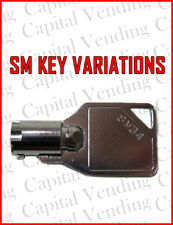 Vm250 Vm200 Amp Vm251 Seaga Vending Machine Tubular Sm Keys Check Variations