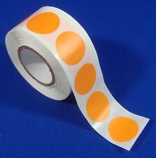 1000 Orange Self Adhesive Price Labels 34 Stickers Tags Retail Store Supplies