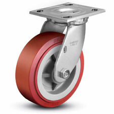Colson Polyurethane Swivel Caster Wheel 5 X 2 With 4 X 4 12 Top Plate