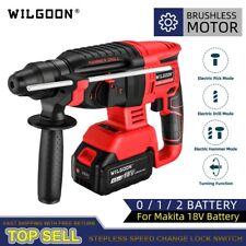 38 Sds Plus Electric Rotary Hammer Drill Brushless 1100w Cordless Power Tools