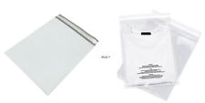 200 Bags 100 10x13 Poly Mailers Envelopes Self Seal Plastic 100 9x12 Clear Ldpe