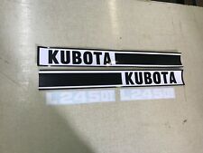 Kubota L245dt Hood Decals