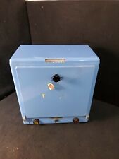 Vintage Mini Oven Table Top Or Wall Mount Science Projects Nice Blue