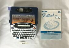 Brother Pt 1750 Thermal Label Printer Tested