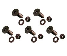 5 Cat Bobcat Style Cutting Edge Bolts Nuts Amp Washers 58 X 2 12 159 2953