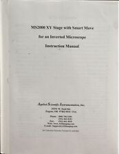 Asi Ms2000 Motorized Microscope Stage Instruction Manual