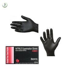 Nitrile Black Disposable Examination Gloves Powder Free Dental Medical 5 Mil Box