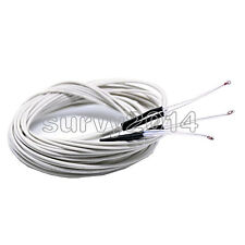 251050pcs 100k Ohm 3950 1 Ntc Thermistor With Cable For 3d Printer Reprap