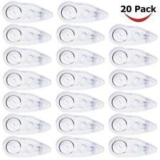 20 Pack Compact Correction Tape Office Break Proof Mono White Out School Paper