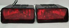 Code3 Lot Of Two Single Deck Blaster Red Light Strobe Dash Light Tested Working