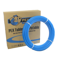 Blue 12 X 100 Ft Pex Potable Tubing Pipe Wood Boiler Pex Guy