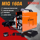 160a Mig Electric Welder Inverter Welding Machine 110v Ac Flux Core Wire Gasless