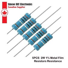 5pcs 2watt Resistance Axial Leads Carbon Film Resistor 1494