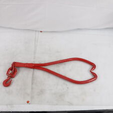 31 Felled Timber Wood Claw Hook Log Lifting Clamp Hooks Red 1 Round Hooks