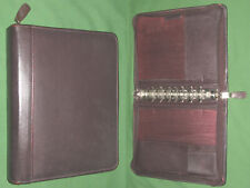 Classic 15 Brown Top Grain Leather Franklin Covey Quest Planner Binder 4254
